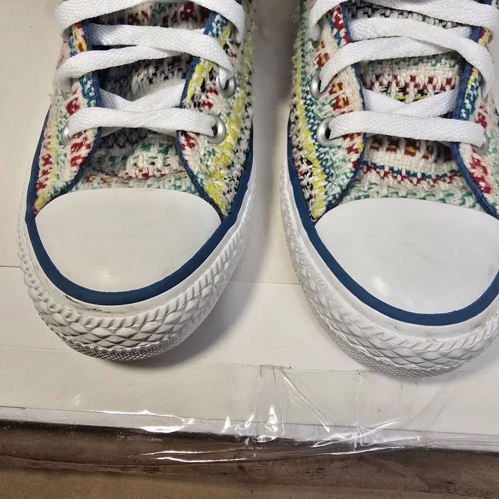 Converse Chuck Taylor All Star Knit High Top Sneakers Youth Size 4 Shoes 346956F